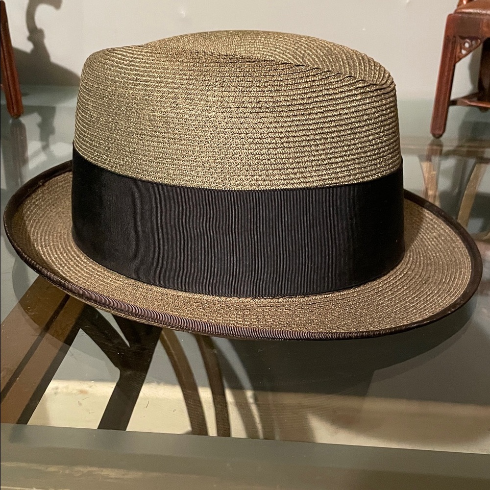 Briggs New York Green and Black Hat